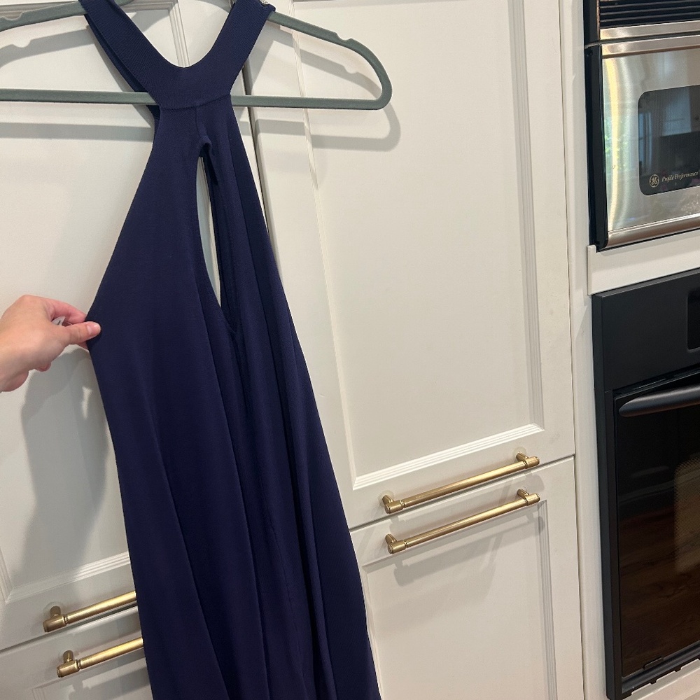 Navy mini dress